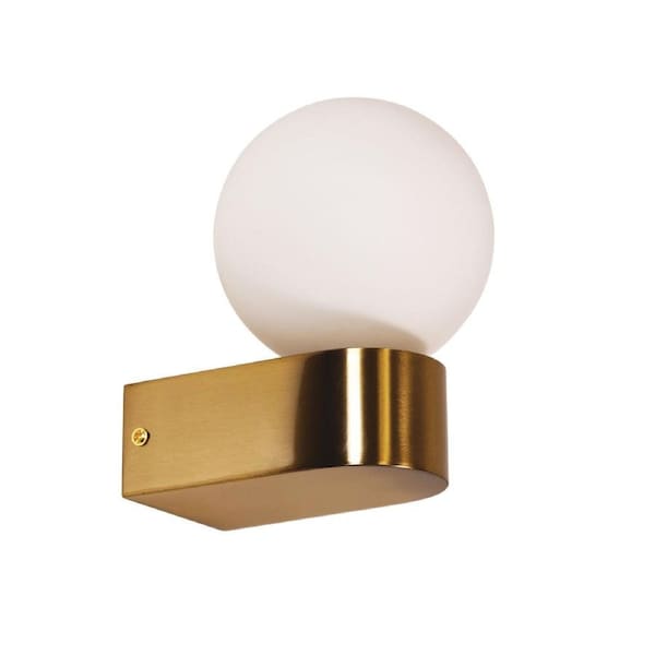 Minne Wall Light Satin Brass