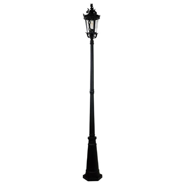 Albion Outdoor Post Light Black
