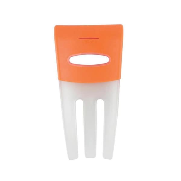 Dexas 26.5cm Silicone Salad Hands Fruit/Vegetable Mixer Kitchen Utensil Orange