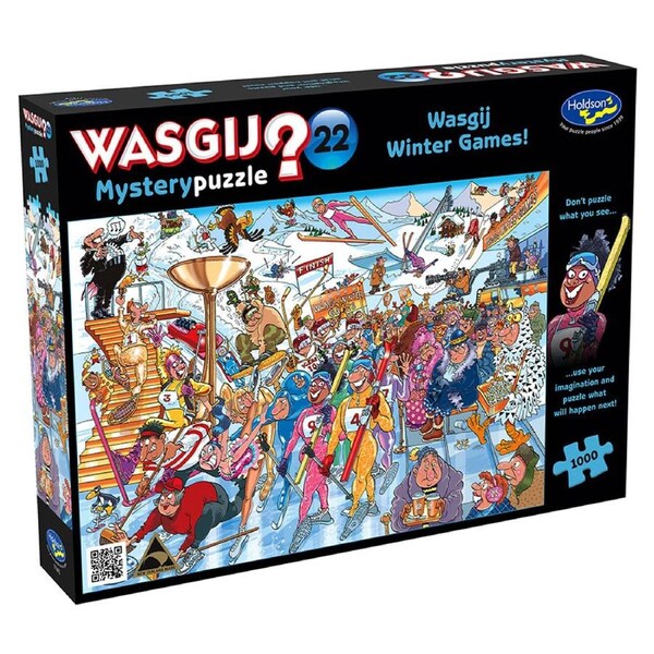 WASGIJ? Mystery Puzzle 22 Winter Games 1000 Piece Puzzle