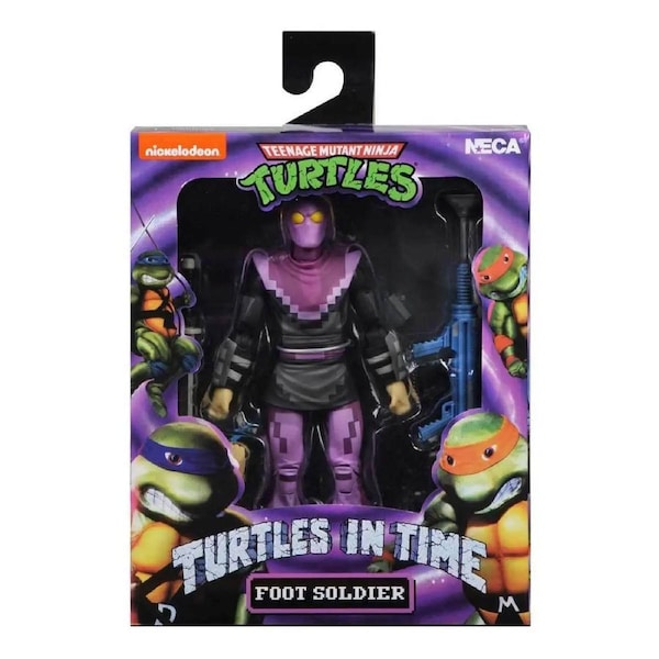 Neca Teenage Mutant Ninja Turtles: Turtles In Time- Foot Soldier 7" Action Figure