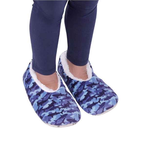 SnuggUps Slippers Kids Printed Medium Shark, Splosh SNKPSH02