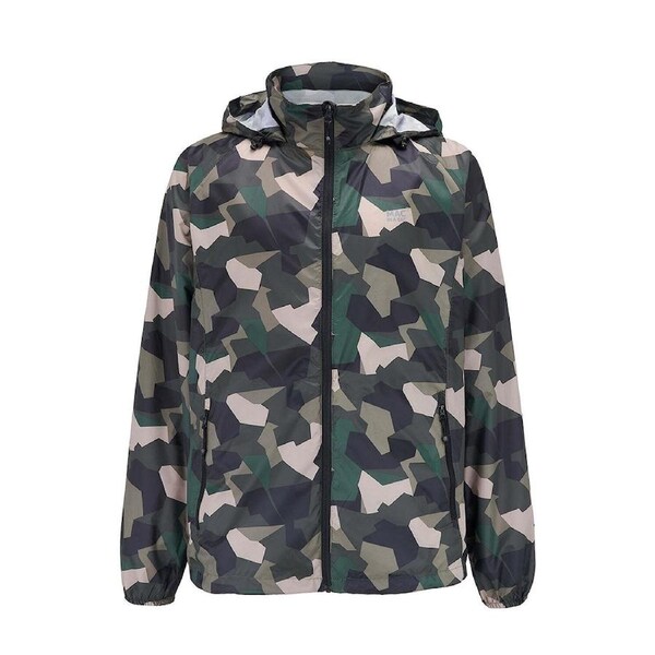 Mac In A Sac Packable Unisex Adults Waterproof Outerwear Jacket Green Camo S