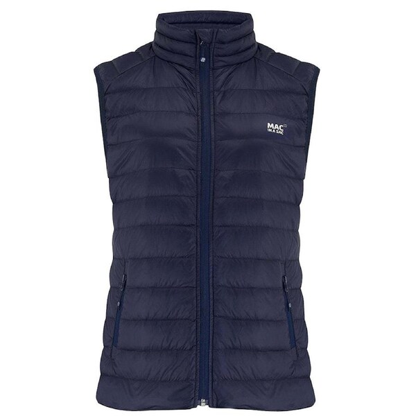 Mac In A Sac Packable Adult Ladies/Women's Alpine Duck Down Vest Navy AU10