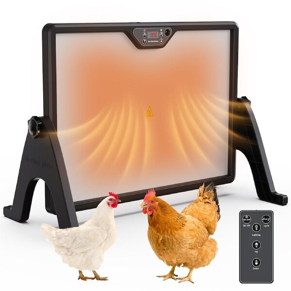 Advwin Chick Brooder Heating Plate Double-Sided Chicken Coop Heater