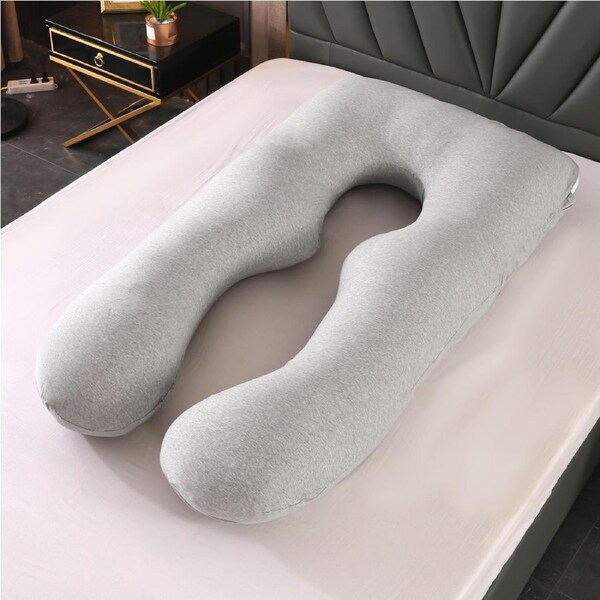 Advwin U-shaped Maternity Pillow Pregnancy Body Support Improved Nursing