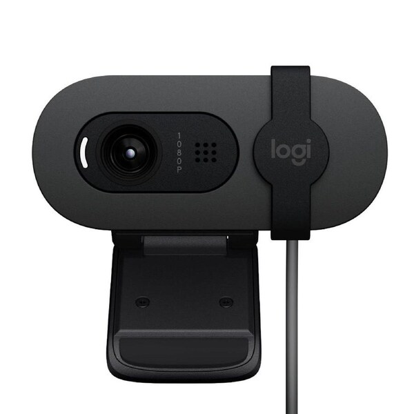 Logitech BRIO 100 Full HD Webcam (Graphite)