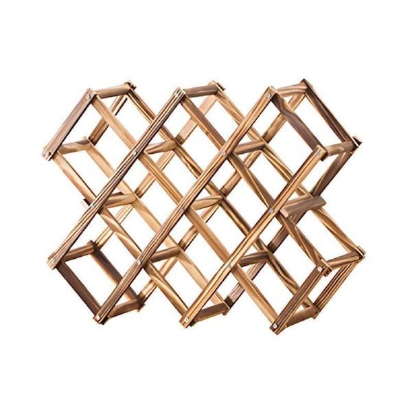 Wooden Wine Rack Display Shelf Stand for Home Bar Storage Wine Bottle Holder