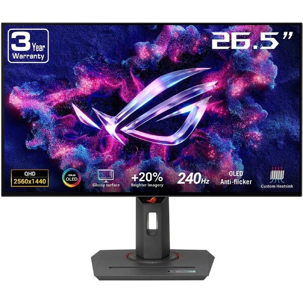 ASUS ROG Strix XG27ACDNG 26.5" 360Hz QHD OLED Gaming Monitor
