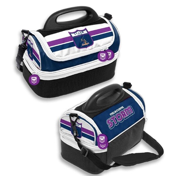 Melbourne Storm NRL Retro Design Insulated School Lunch Box dome Cooler BAG