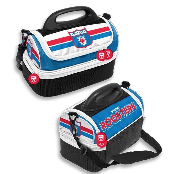Sydney Roosters NRL Retro Design Insulated School Lunch Box dome Cooler BAG