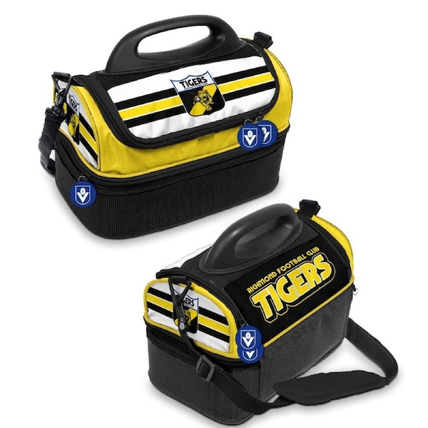 Richmond Tigers AFL Retro Design Insulated DOME Box Cooler BAG