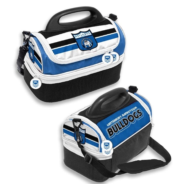 Canterbury Bulldogs NRL Retro Design Insulated School Lunch Box dome Cooler BAG