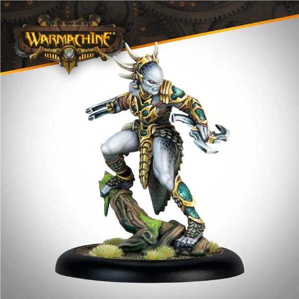 Warmachine: Mercenary: Nissak Totem Huntress Champion