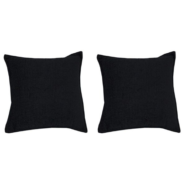 2PK Jason Commercial Parker Premium Cushion Filled 44x44cm Blue/Black 340GSM