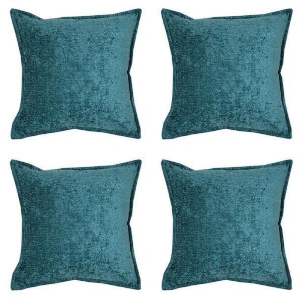 4PK Jason Commercial Parker Premium Cushion Filled 44x44cm Turquoise 340GSM