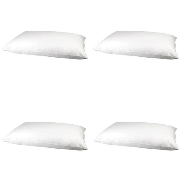 4PK Jason Commercial Heavenly Dreams Premium Cotton Sleeping Pillow 48x73cm