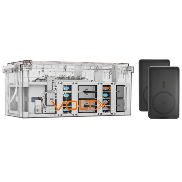 VoltX 24V 100Ah Lithium Battery 2560Wh + 20000mAh Power Bank