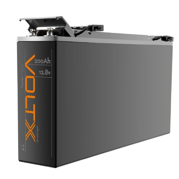 VoltX Slim 200Ah 12V Lithium Battery – 2560Wh Ultra-Thin, High-Capacity Power for RV, Solar & Emergency Backup