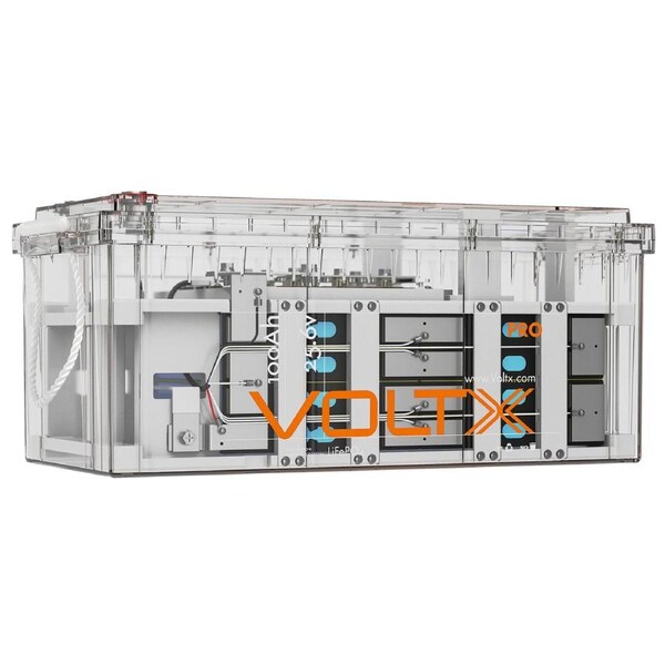 VoltX 24V 100Ah Lithium Battery – 2560Wh High-Capacity Power for RV, Solar & Emergency Backup