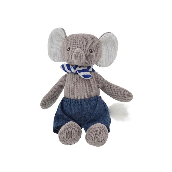 Gibson Gifts Rollie Pollie Eddie Elephant Kids Plush/Stuff Play Toy 20x10cm