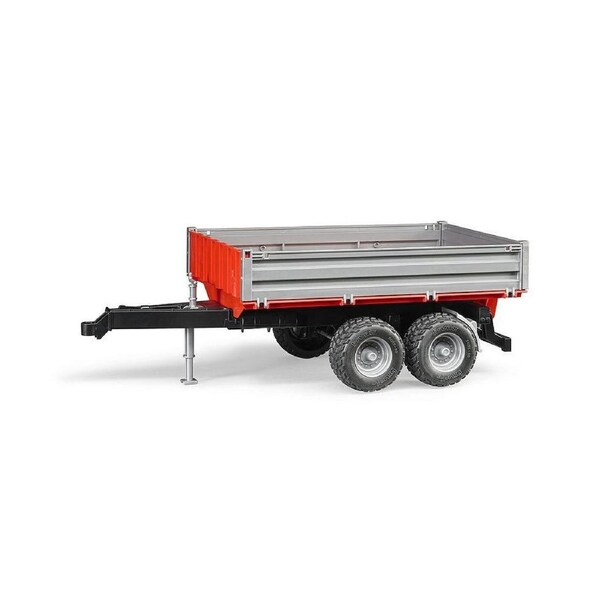 Bruder ABS Tipping Trailer Farm Vehicle 32.5cm Kids/Children Play Toy 3y+