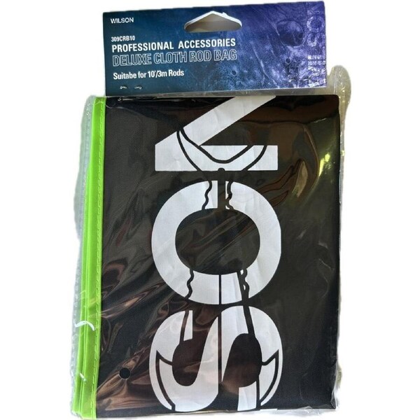 3 X 1675mm Wilson Deluxe Fishing Rod Bags to Suit 2 Piece 10ft Rods