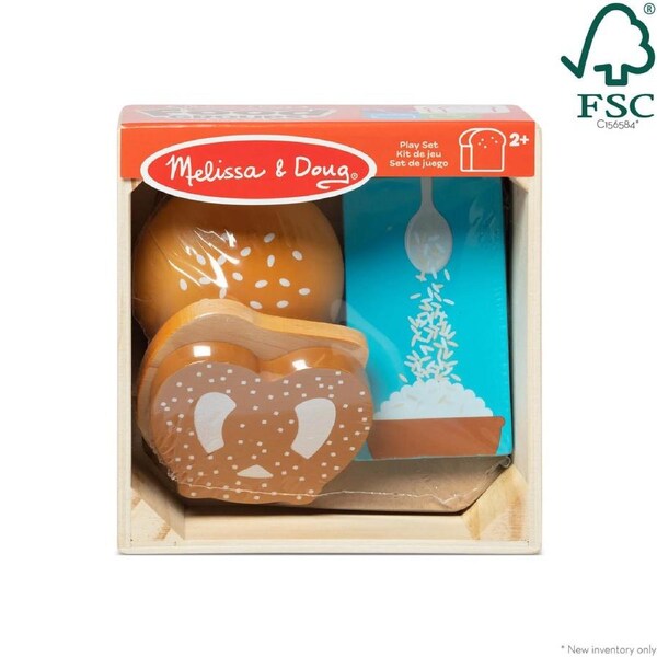 Melissa & Doug Wooden Food Groups Play Set - Grains