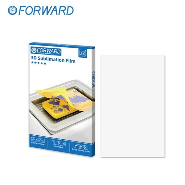 Forward 3D Sublimation Film - 20pcs Pack