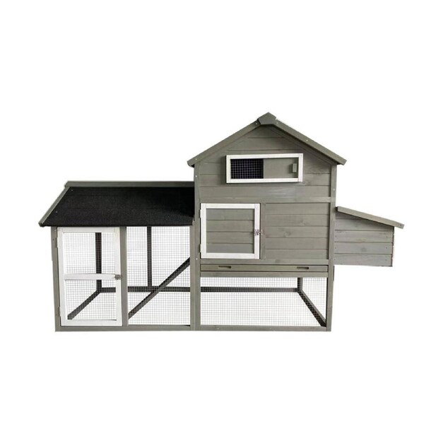 YES4PETS Large Chicken Coop Rabbit Hutch Guinea Pig Cage Ferret House