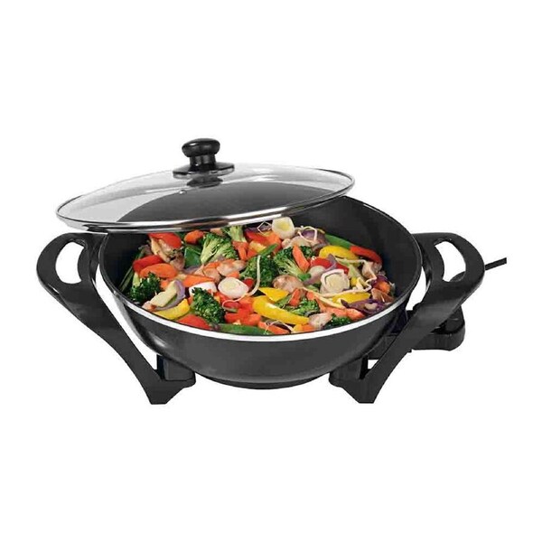 Lenoxx EFP120 4.5L Electric Wok, Black