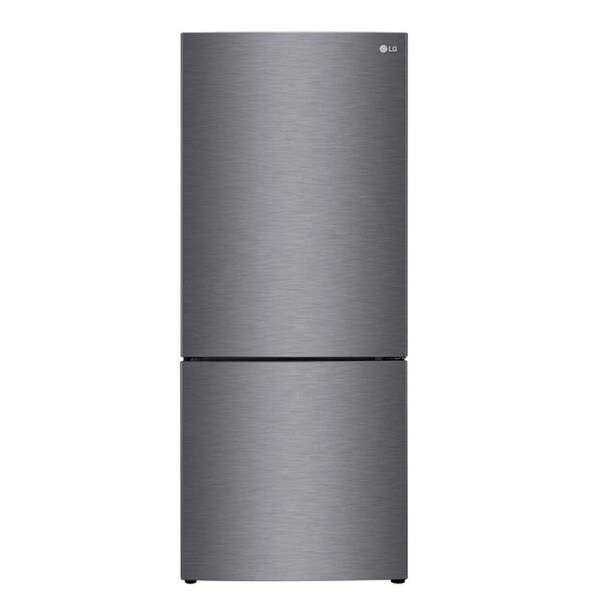 LG GB-455UPLE 420L Bottom Mount Fridge Dark Graphite