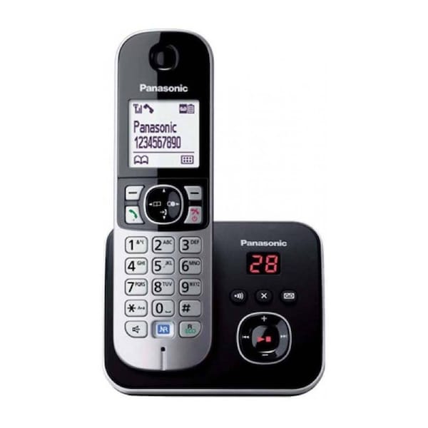 Panasonic KXTG6821ALB Cordless Phone, Single Pack