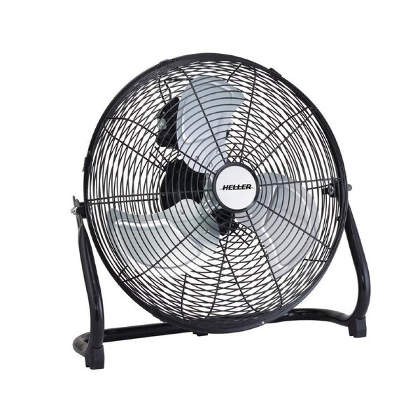 Heller HVF40SG Black High Velocity Fan with 3 Speed Settings