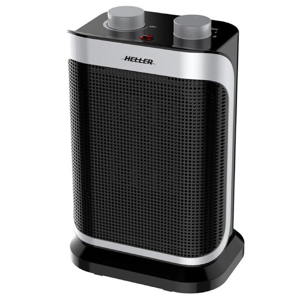 Heller HCFH1500B 1500W Ceramic Fan Heater with Oscillation