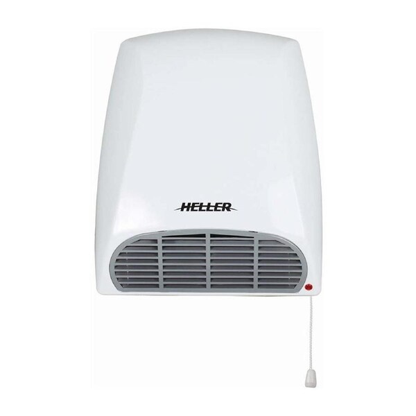 Heller HBH2000 2000W Wall Mounted Bathroom Fan Heater