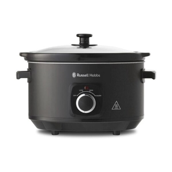 Russell Hobbs RHSC4A 4L Matte Black Slow Cooker