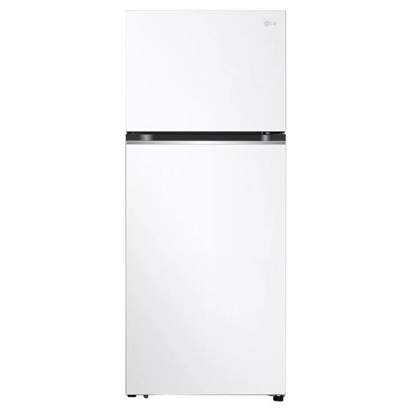 LG GT5W 375 L Top Mount Refrigerator White