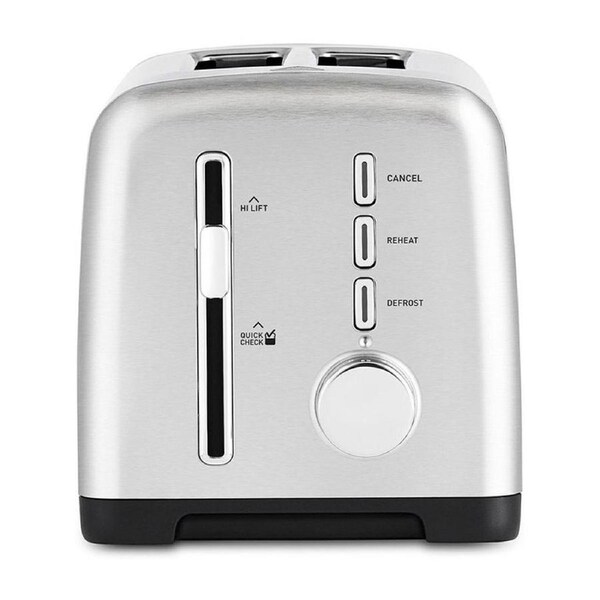 Sunbeam TAM1002SS Long Slot 2 Slice Stainless Toaster