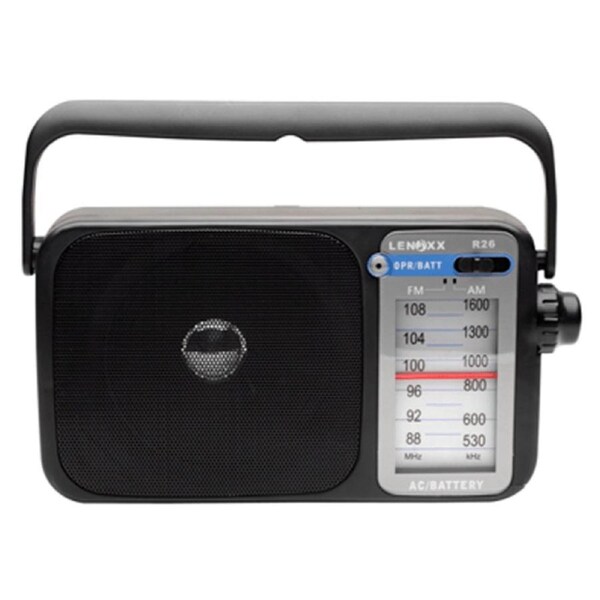 Lenoxx R26 AM/FM Mantle Radio