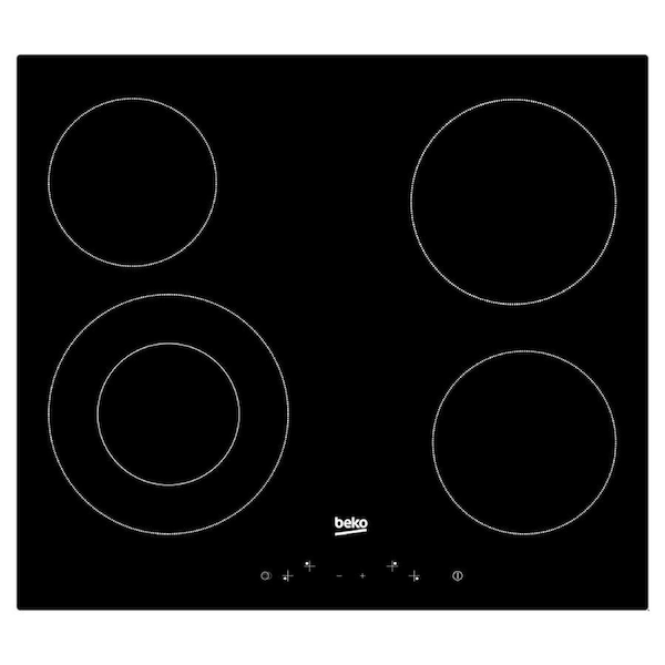 Beko HIC644021 Built-In Cooktop (Vitro ceramic, 60cm) - New