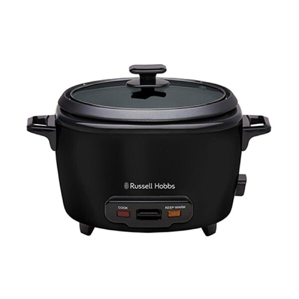 Russell Hobbs RHRC20BLK Matte Black Turbo Rice Cooker
