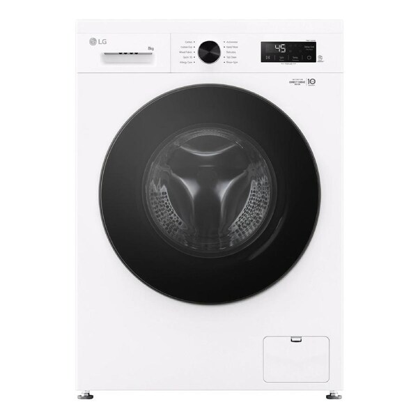 LG WV11208W 8kg Front Load Washer with Steam