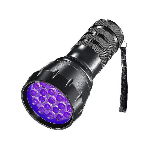 Black Light Uv Flashlight, 21 Leds 395nm Uv Blacklight, Dogs Urine Detector