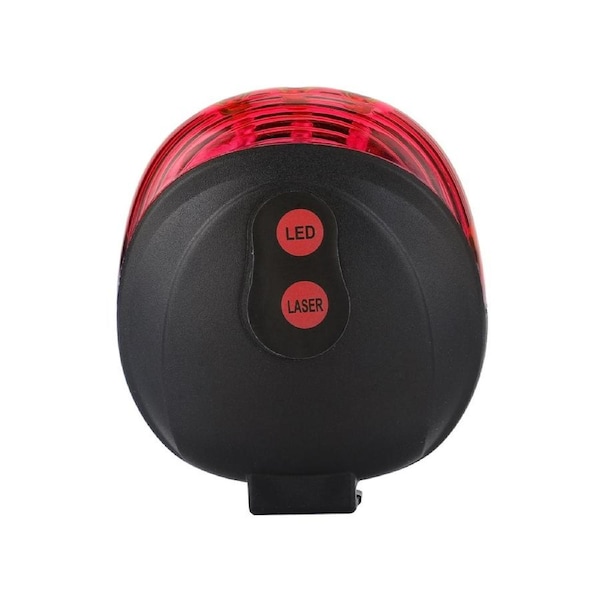 Bike Taillight Cycling Red Lights Waterproof Bike Warning Light with 2 Beams Bicycle Rear Light