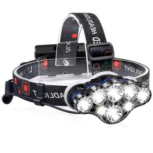 40000lm Waterproof Powerful Headlamp - Usb Rechargeable Headlamp New/2024