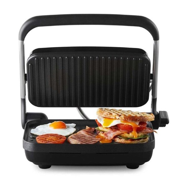 Sunbeam GRM2000SS Cafv© Style 2-Slice Sandwich Press & Grill