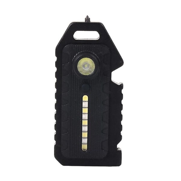 Led Red Blue Shoulder Police Light Usb C Rechargeable Flashing Safety Novelty Lighting Keychain Fla