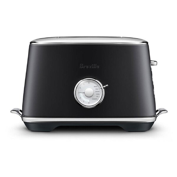 Breville BTA735BTR Luxe Black Truffle Toaster