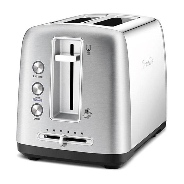 Breville LTA620BSS the Toast Control 2-Slice Toaster for Home